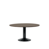 Midst Table Ø 140 cm, fra Muuto - Dark Oiled Oak - Black - Jacobsen Plus