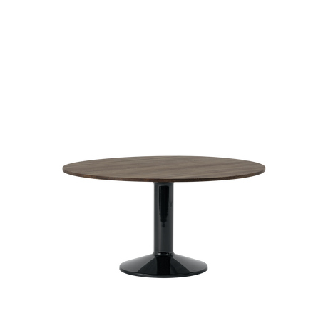 Midst Table Ø 140 cm, fra Muuto - Dark Oiled Oak - Black - Jacobsen Plus