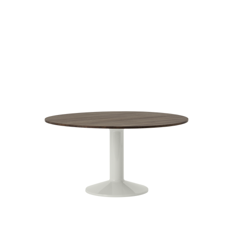 Midst Table Ø 140 cm, fra Muuto - Dark Oiled Oak - Grey - Jacobsen Plus