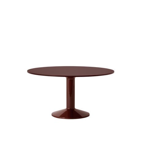 Midst Table Ø 140 cm, fra Muuto - Dark Red Linoleum - Dark Red - Jacobsen Plus