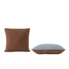 Copper brown - light blue