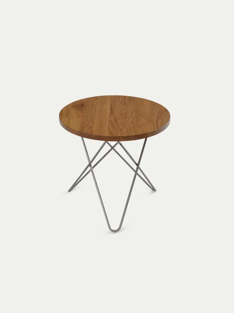 Mini O Table fra OX Denmarq - Blankt / Olieret eg - Jacobsen Plus