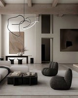Ghost Chandelier, Big, Burned Black fra 101 Copenhagen - 5 - Jacobsen Plus