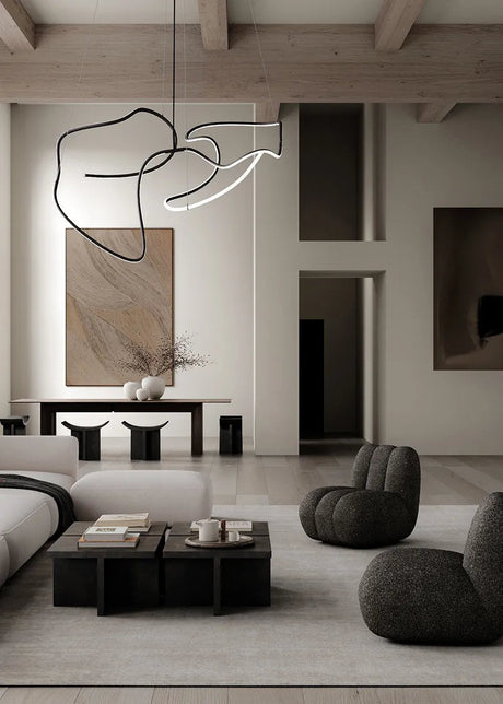 Ghost Chandelier, Big, Burned Black fra 101 Copenhagen - 2 - Jacobsen Plus