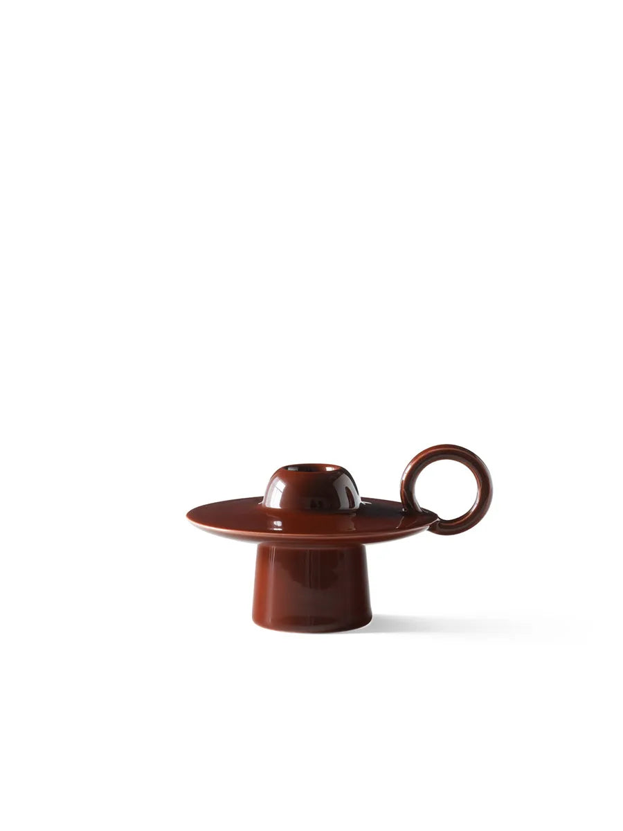 Momento JH39 Candleholder af Jaime Hayon - Red brown - Jacobsen Plus