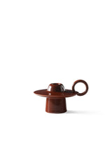 Momento JH39 Candleholder af Jaime Hayon - Red brown - Jacobsen Plus