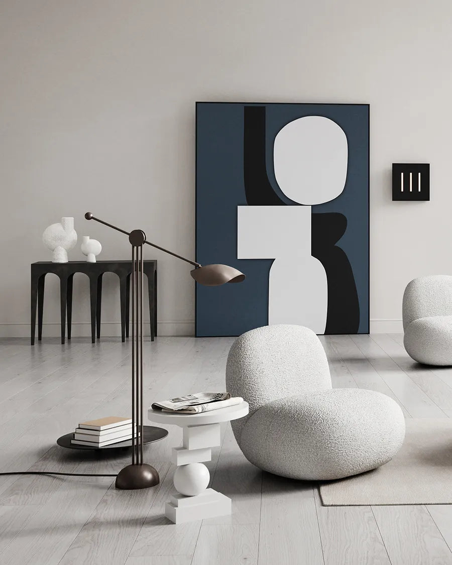 Toe Chair Flat, bouclé fra 101 Copenhagen - 8 - Jacobsen Plus