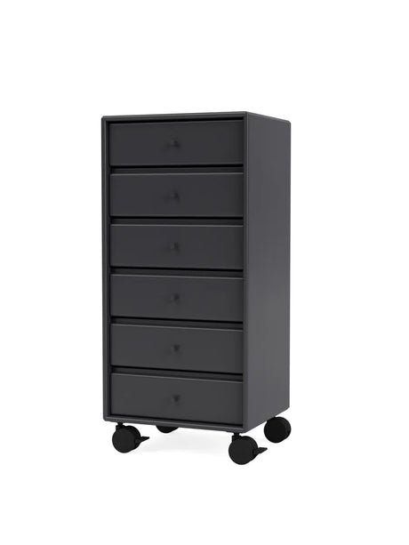 1362 Skuffemodul inkl. hjul fra Montana - Anthracite - Jacobsen Plus
