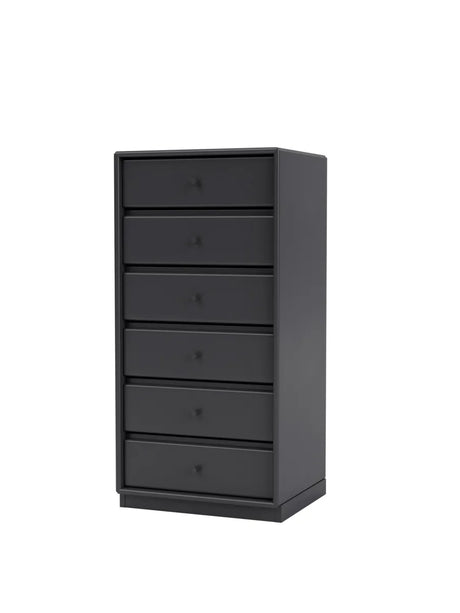 1362 Skuffemodul inkl. sokkel fra Montana - Anthracite / Sokkel 3 cm - Jacobsen Plus