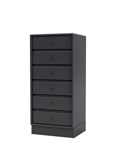 1362 Skuffemodul inkl. sokkel fra Montana - Anthracite / Sokkel 7 cm - Jacobsen Plus