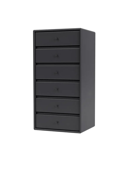 1362 Skuffemodul inkl. ophæng fra Montana - Anthracite - Jacobsen Plus