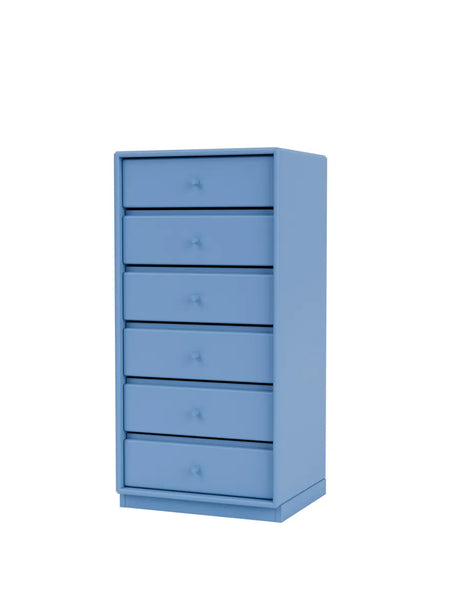 1362 Skuffemodul inkl. sokkel fra Montana - Azure / Sokkel 3 cm - Jacobsen Plus