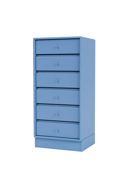 1362 Skuffemodul inkl. sokkel fra Montana - Azure / Sokkel 7 cm - Jacobsen Plus