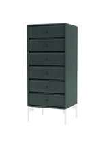 1362 Skuffemodul inkl. ben fra Montana - Black Jade / Snow - Jacobsen Plus