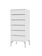 1362 Skuffemodul inkl. ben fra Montana - New white / Krom - Jacobsen Plus