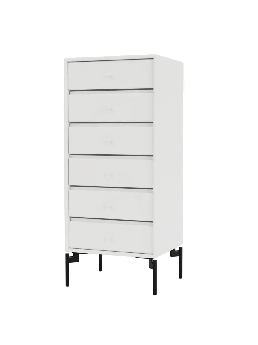 1362 Skuffemodul inkl. ben fra Montana - White / Black - Jacobsen Plus