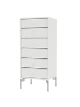 1362 Skuffemodul inkl. ben fra Montana - White / Krom - Jacobsen Plus
