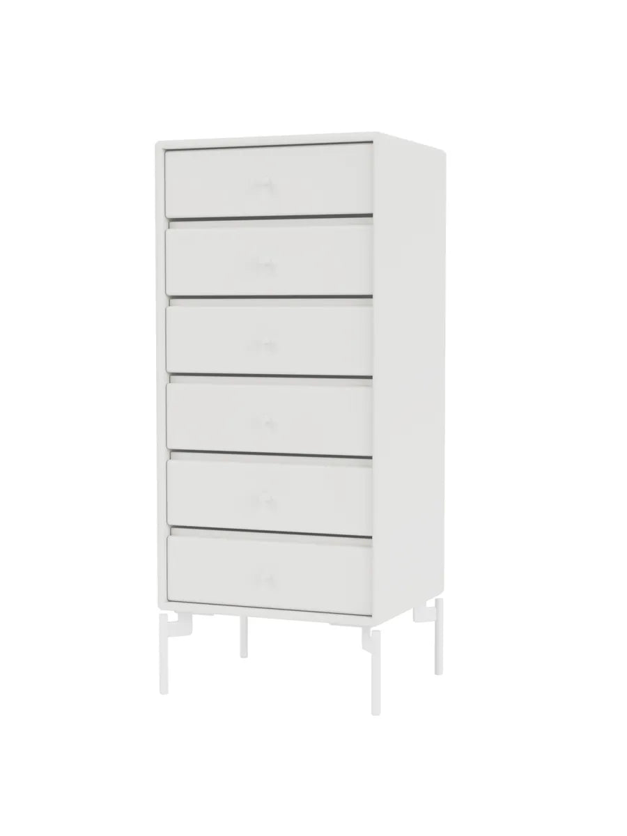 1362 Skuffemodul inkl. ben fra Montana - White / Snow - Jacobsen Plus