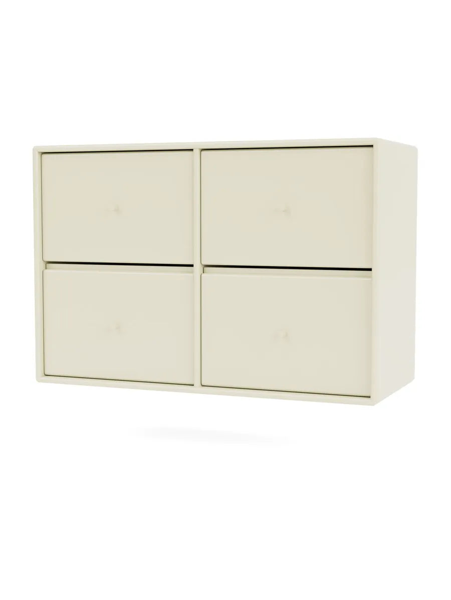 4124 kommode inkl. ophæng fra Montana - Vanilla - Jacobsen Plus