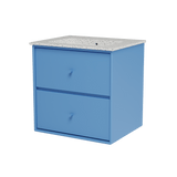 Montana Flow – badmodul med vask, 48 cm - Azure - Jacobsen Plus
