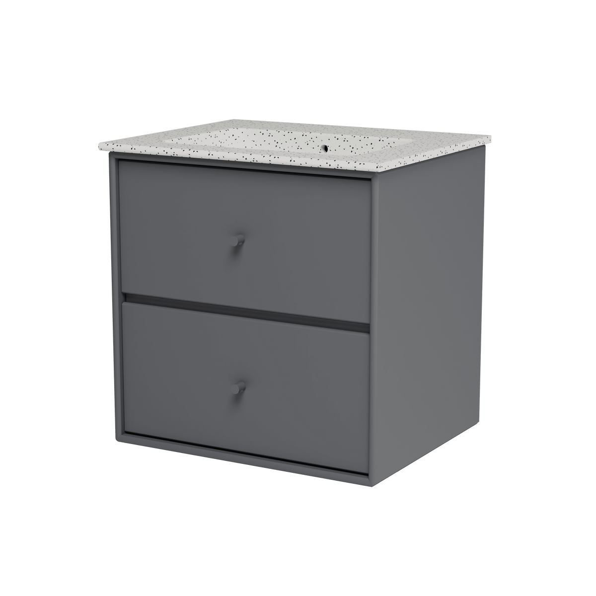 Montana Flow – badmodul med vask, 48 cm - Coal - Jacobsen Plus