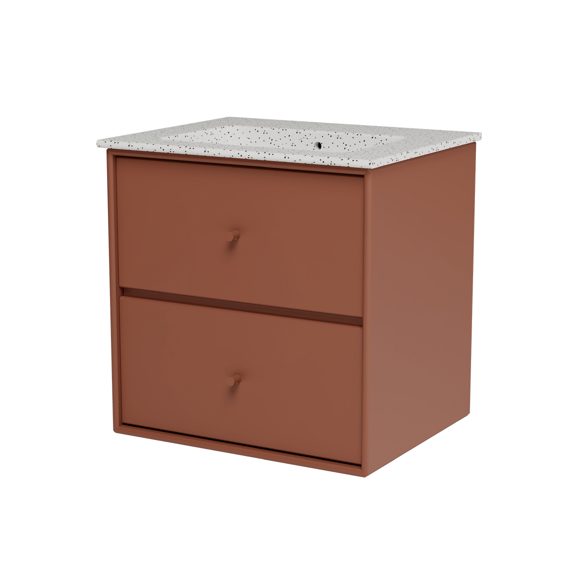 Montana Flow – badmodul med vask, 48 cm - Hazelnut - Jacobsen Plus