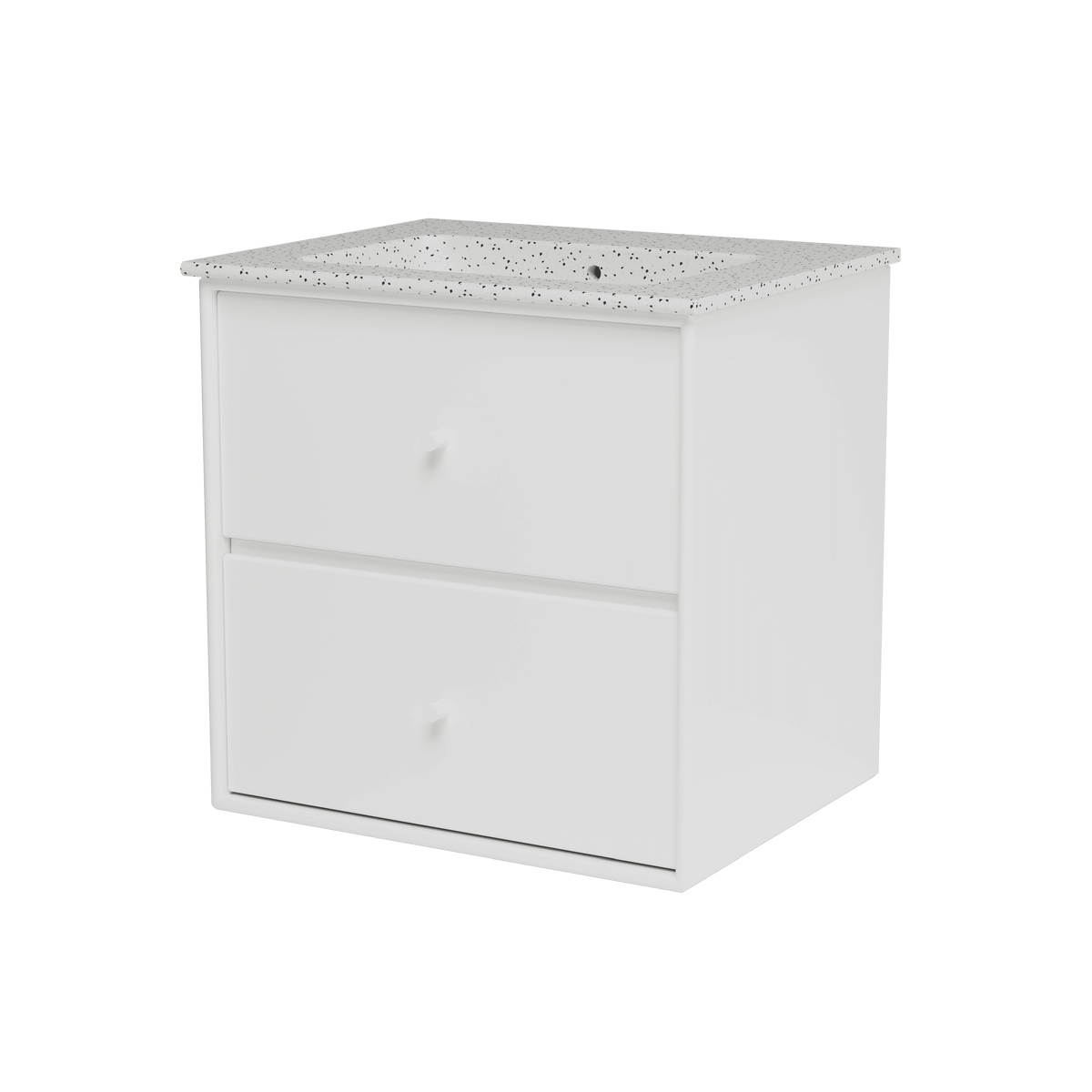 Montana Flow – badmodul med vask, 48 cm - New white - Jacobsen Plus