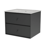 Montana Basin SU1001 – badmodul med vask, 60 cm - Anthracite - Jacobsen Plus