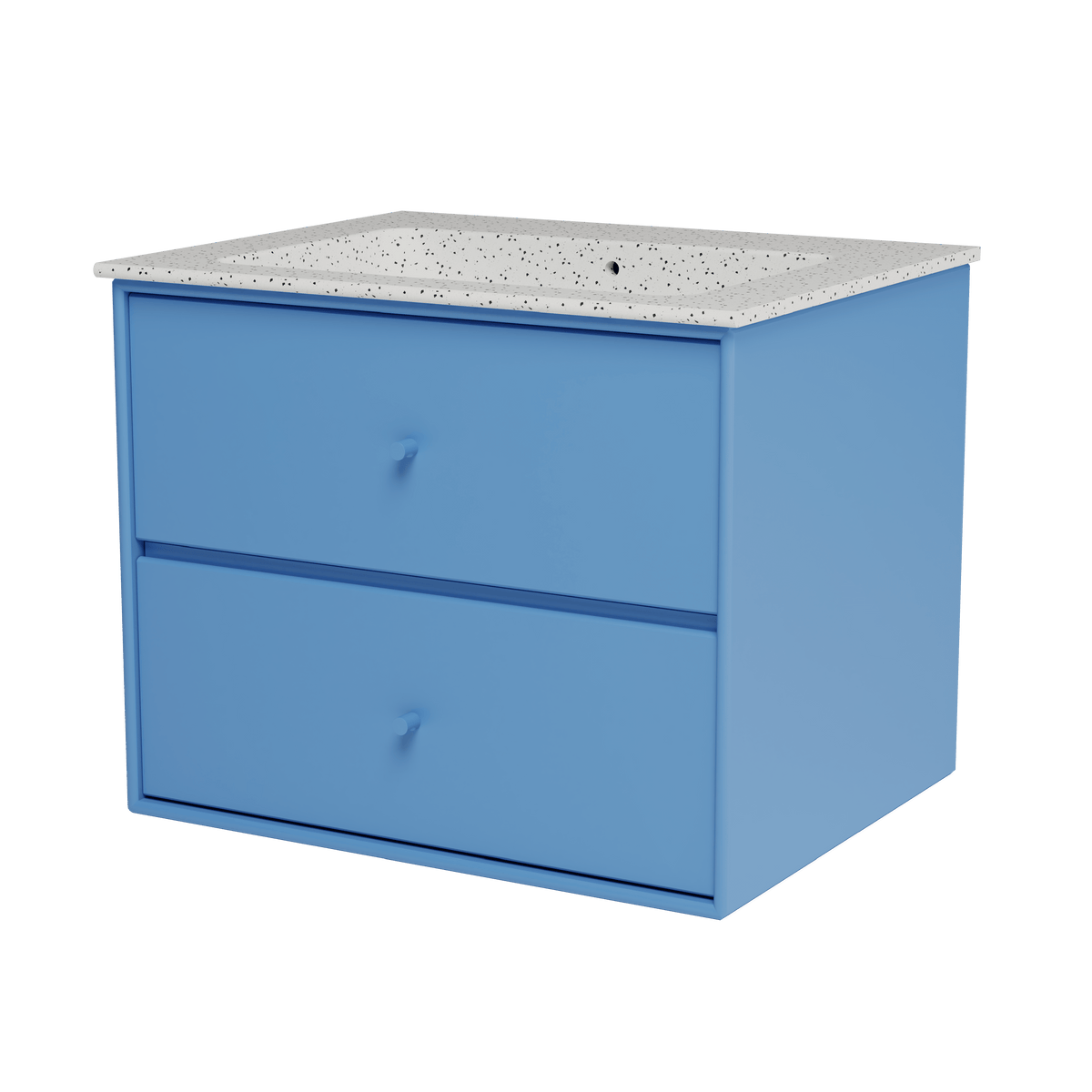 Montana Basin SU1001 – badmodul med vask, 60 cm - Azure - Jacobsen Plus