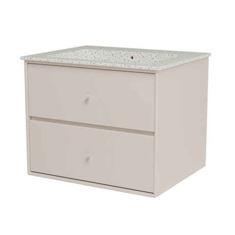 Montana Basin SU1001 – badmodul med vask, 60 cm - Clay - Jacobsen Plus