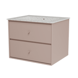 Montana Basin SU1001 – badmodul med vask, 60 cm - Mushroom - Jacobsen Plus