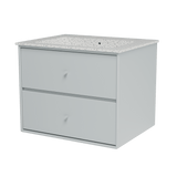 Montana Basin SU1001 – badmodul med vask, 60 cm - Oyster - Jacobsen Plus