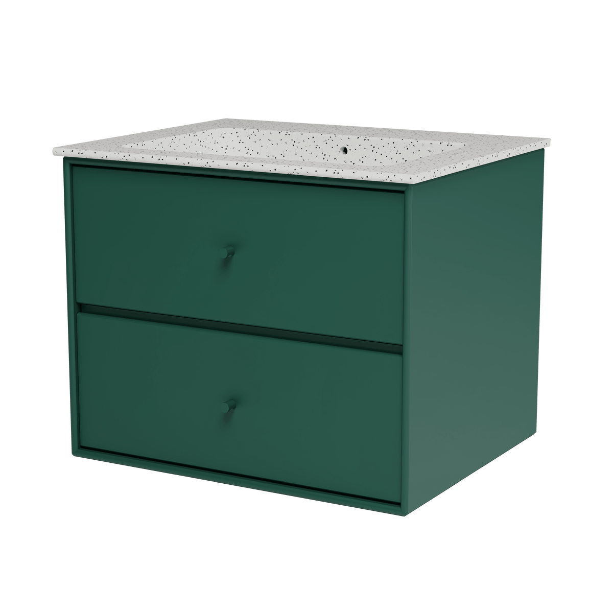 Montana Basin SU1001 – badmodul med vask, 60 cm - Pine - Jacobsen Plus