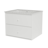 Montana Basin SU1001 – badmodul med vask, 60 cm - White - Jacobsen Plus