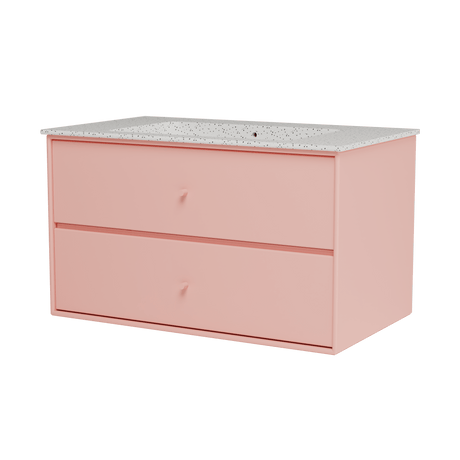 Montana Basin SU1401 – badmodul med vask, 83 cm - Clay - Jacobsen Plus