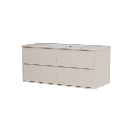 Montana Basin SU1801 – badmodul med vask, 105 cm - Clay - Jacobsen Plus