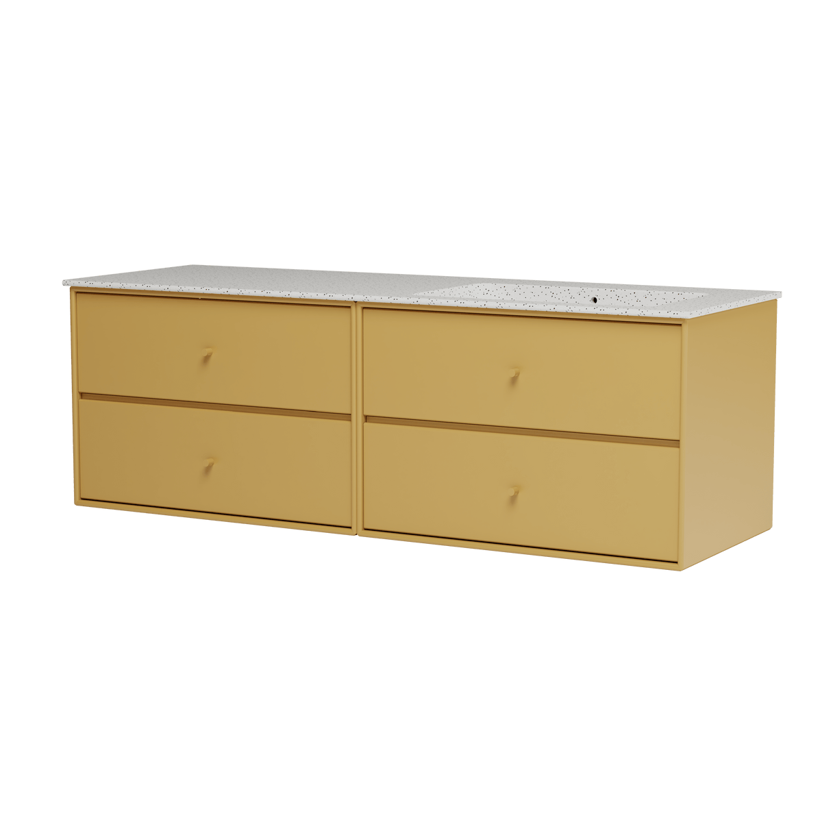 Montana Basin SU2402 – badmodul med vask, 141 cm - Cumin - Jacobsen Plus