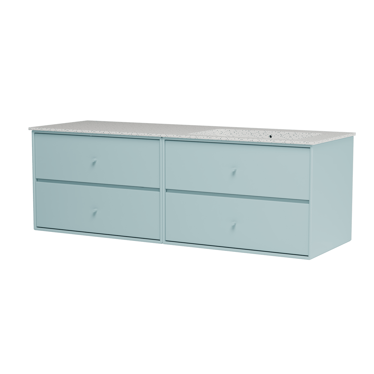 Montana Basin SU2402 – badmodul med vask, 141 cm - Flint - Jacobsen Plus