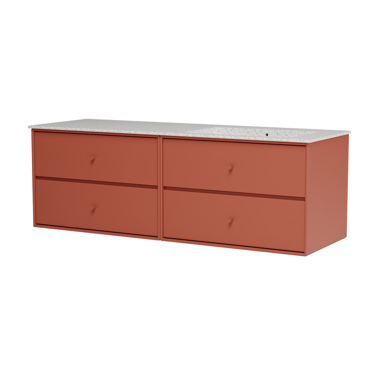 Montana Basin SU2402 – badmodul med vask, 141 cm - Hokkaido - Jacobsen Plus