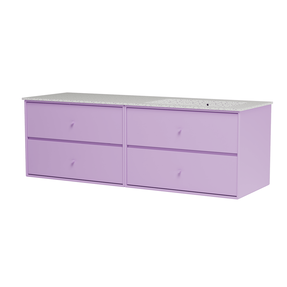 Montana Basin SU2402 – badmodul med vask, 141 cm - Iris - Jacobsen Plus