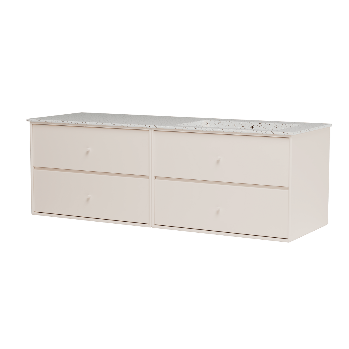 Montana Basin SU2402 – badmodul med vask, 141 cm - Oat - Jacobsen Plus