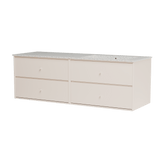 Montana Basin SU2402 – badmodul med vask, 141 cm - Oat - Jacobsen Plus