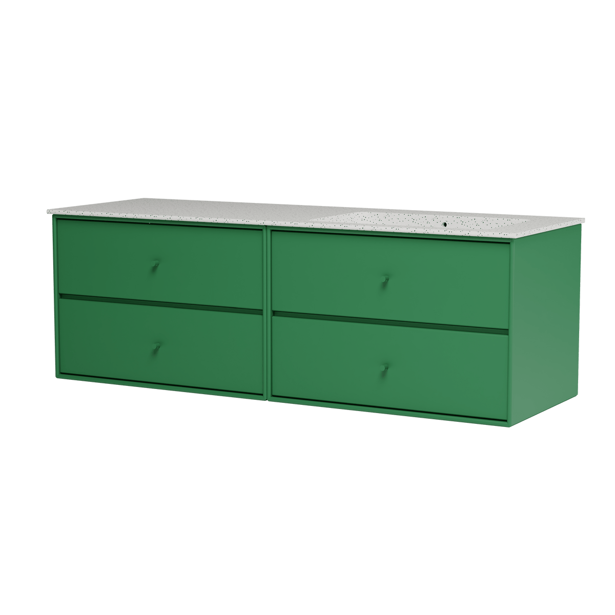 Montana Basin SU2402 – badmodul med vask, 141 cm - Parsley - Jacobsen Plus
