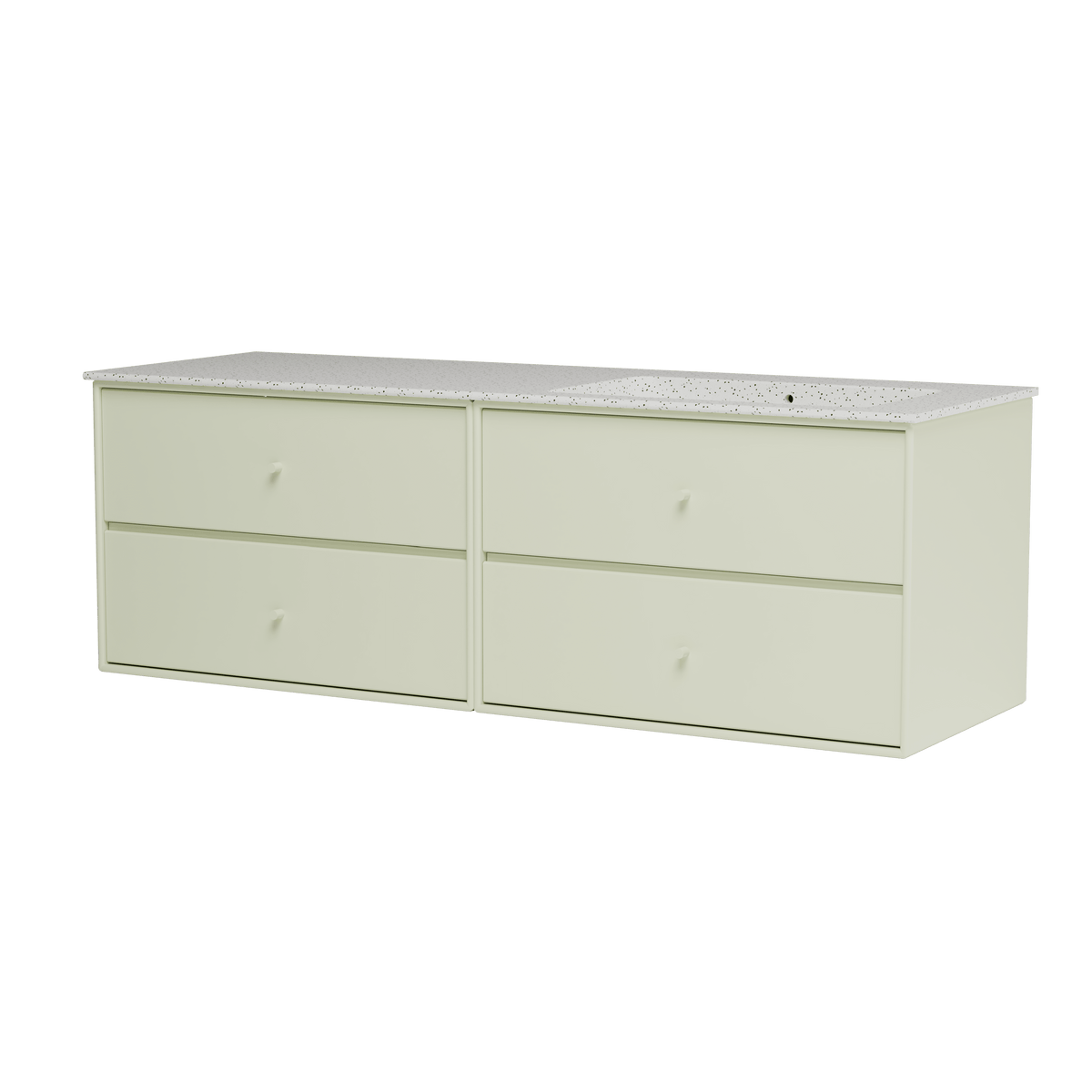 Montana Basin SU2402 – badmodul med vask, 141 cm - Pomelo - Jacobsen Plus
