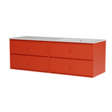 Montana Basin SU2402 – badmodul med vask, 141 cm - Rosehip - Jacobsen Plus