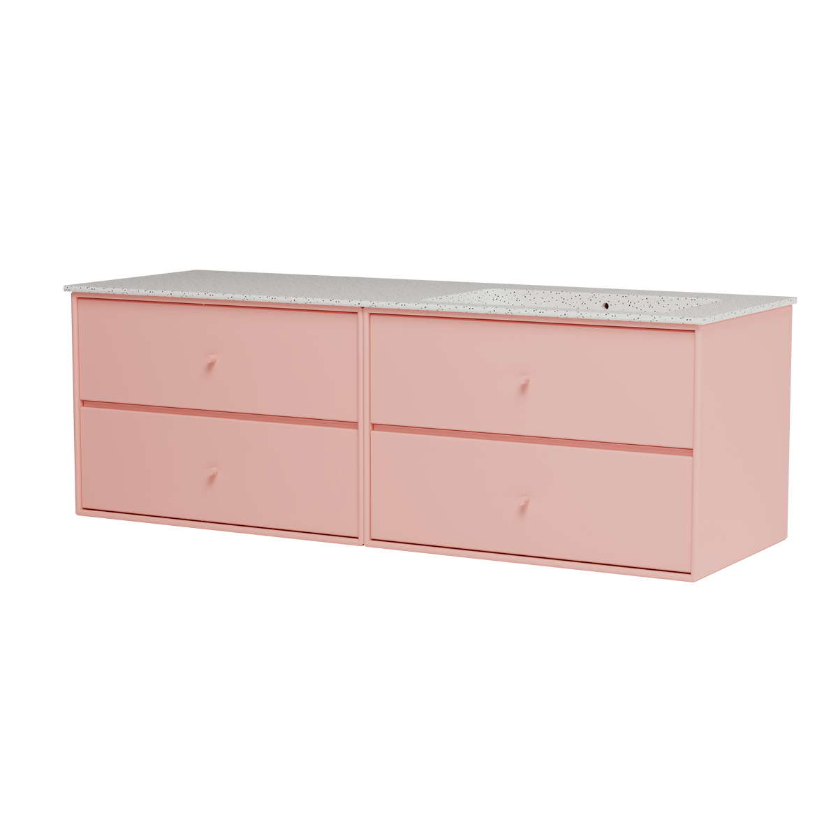 Montana Basin SU2402 – badmodul med vask, 141 cm - Ruby - Jacobsen Plus