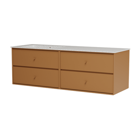 Montana Basin SU2404 – badmodul med vask, 141 cm - Clay - Jacobsen Plus