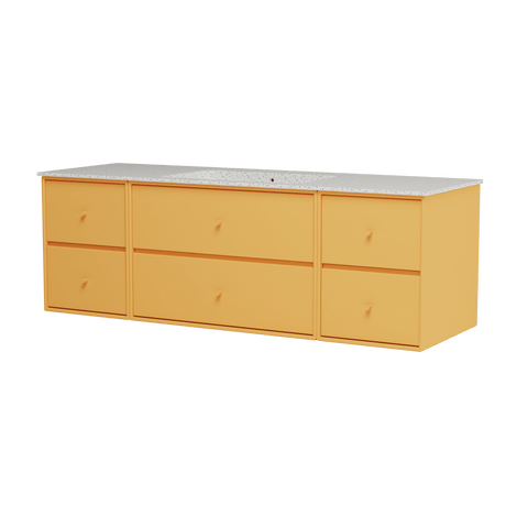 Montana Basin SU2409 – badmodul med vask, 142 cm - Clay - Jacobsen Plus