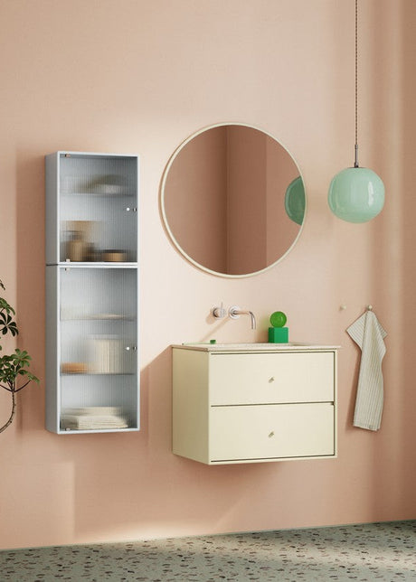 Montana Basin SU1001 – badmodul med vask, 60 cm - Clay - Jacobsen Plus