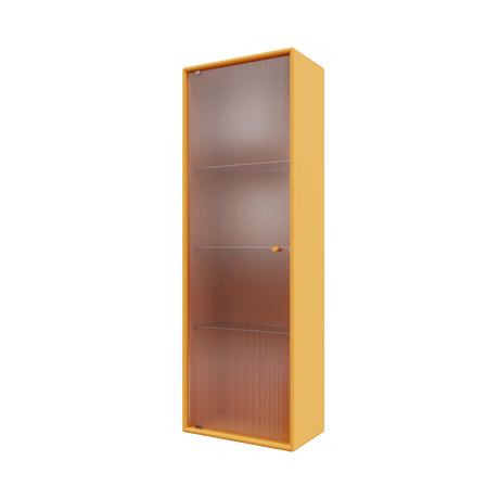 Montana Ripple VI – højskab med rillet glas, 35 × 104 cm - Clay - Jacobsen Plus